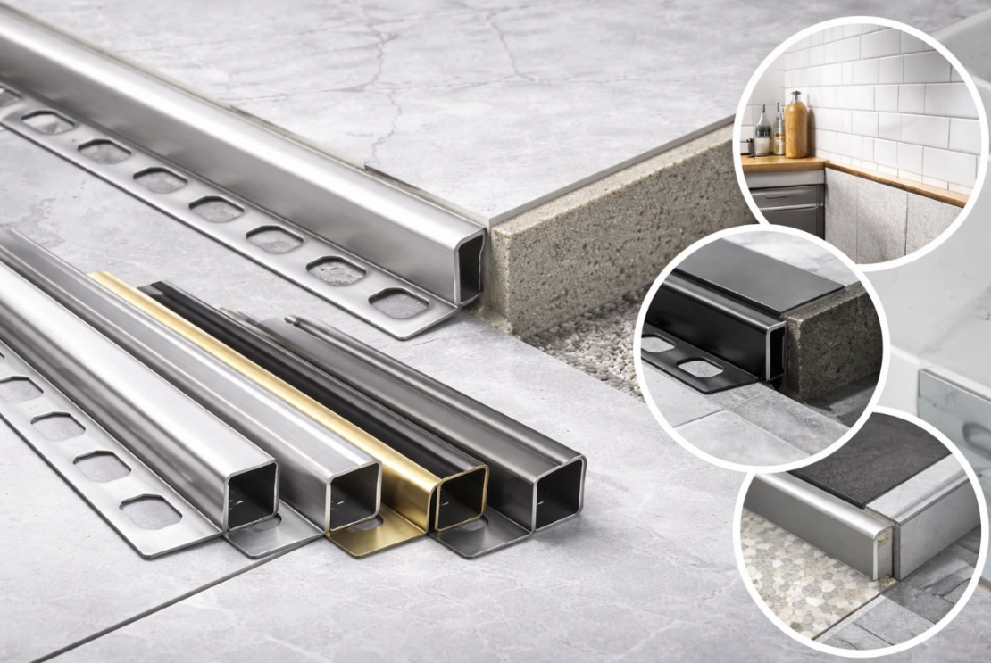 磁磚收邊條不只是裝飾：保護與施工細節一次看懂